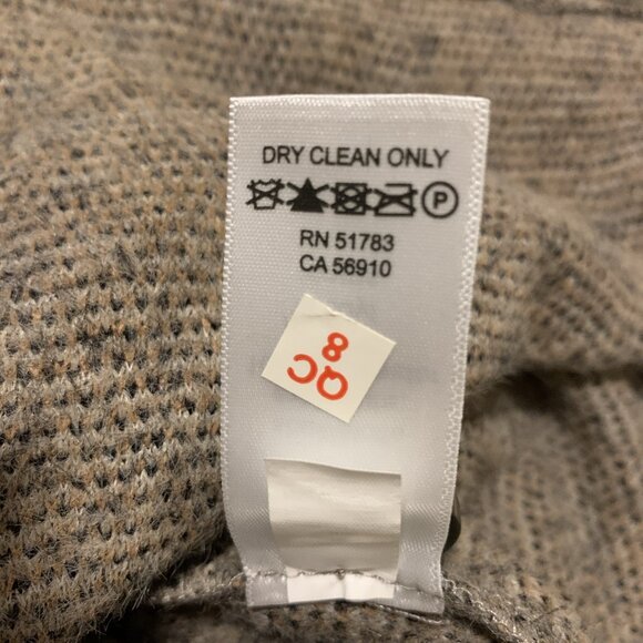 Maurices Womens M NEW Faux Fur Coat Jacket Blazer Animal Print Mobwife Old Money - Picture 14 of 15